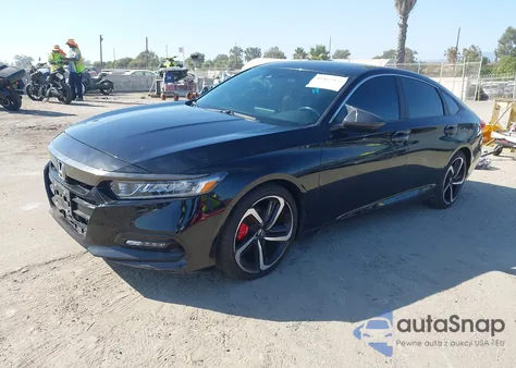 2020 Honda Accord Sport из США, поврежденный, VIN 1HGCV1F33LA081694
